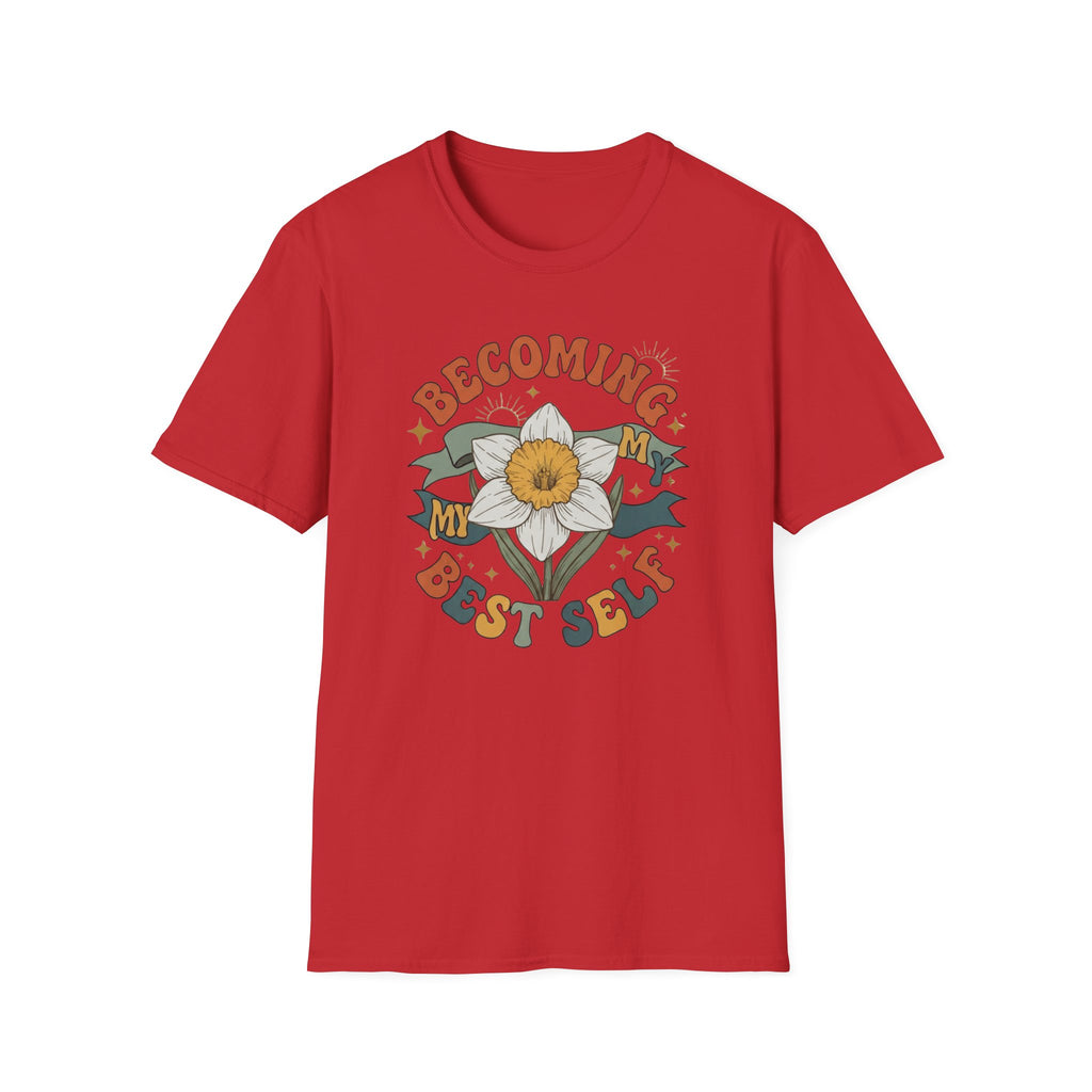 Becoming My Best Self T-Shirt — Daffodil (68)