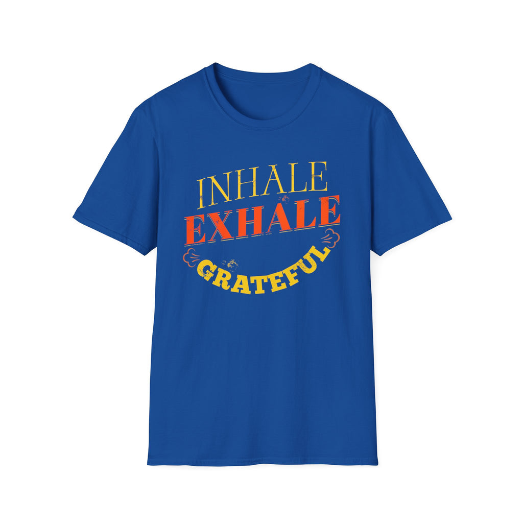Inhale Exhale Grateful T-Shirt — Breath (141)