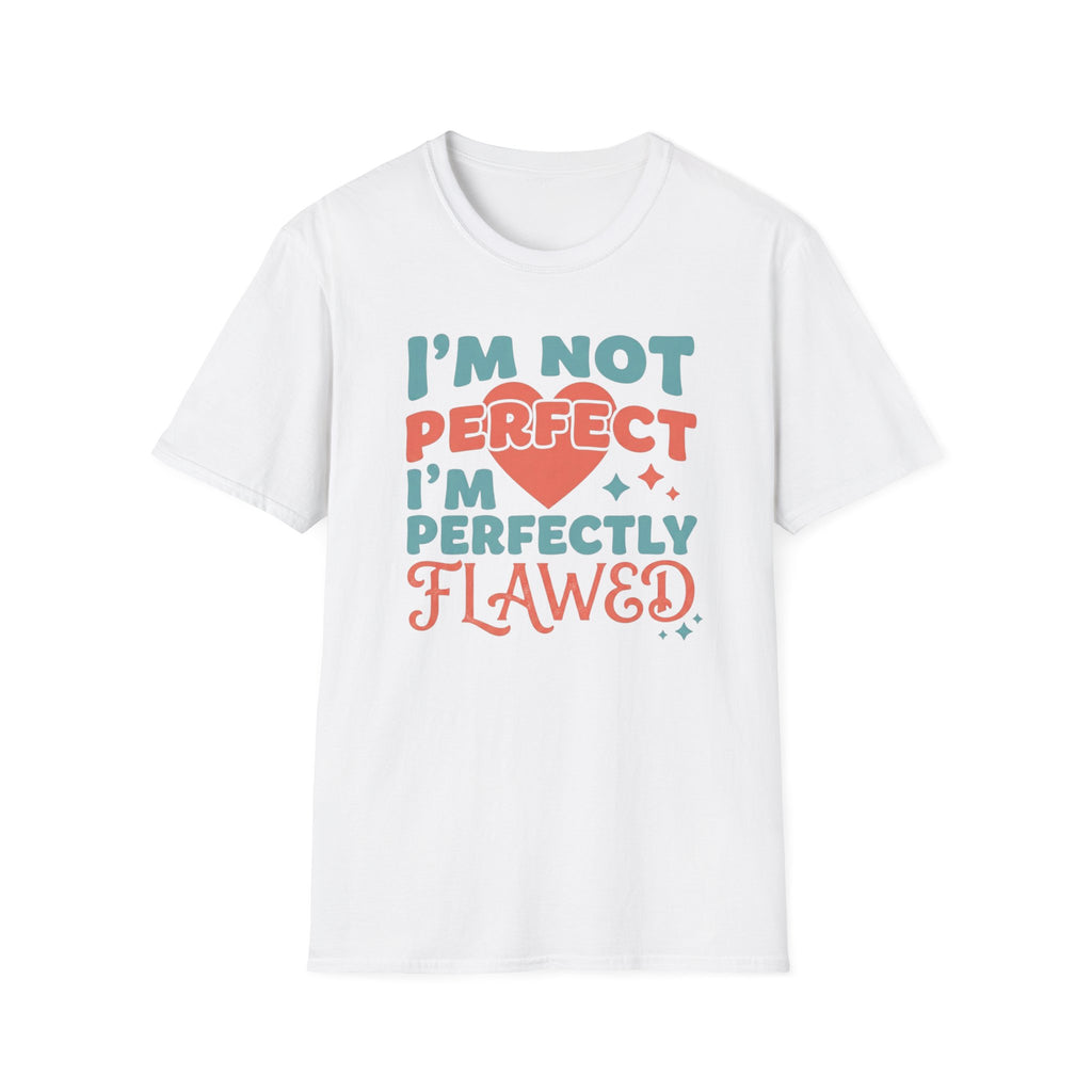 I'm Not Perfect I'm Perfectly Flawed T-Shirt — Heart & Stars (126)