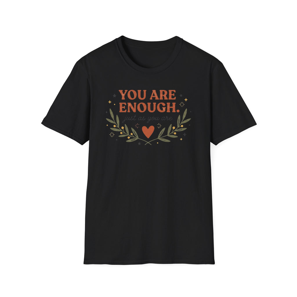 You Are Enough T-Shirt —Stars Leaves Heart (39)