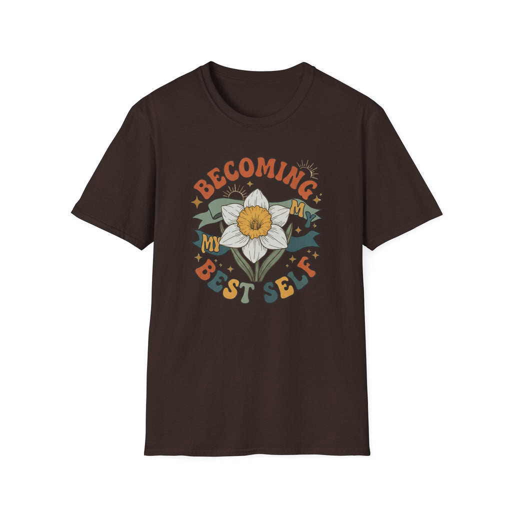 Becoming My Best Self T-Shirt — Daffodil (68)