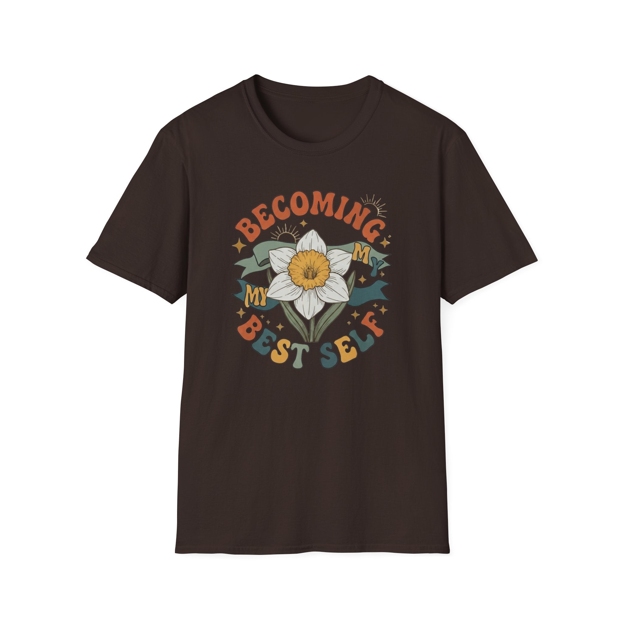 Becoming My Best Self T-Shirt — Daffodil (68)