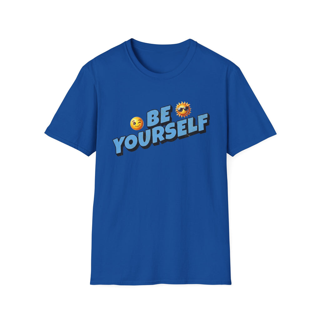 Be Yourself - Emoji T-Shirt — Face Emoji (136)