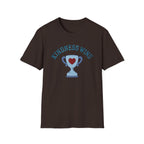 Kindness Wins T-Shirt — Blue Trophy (51)