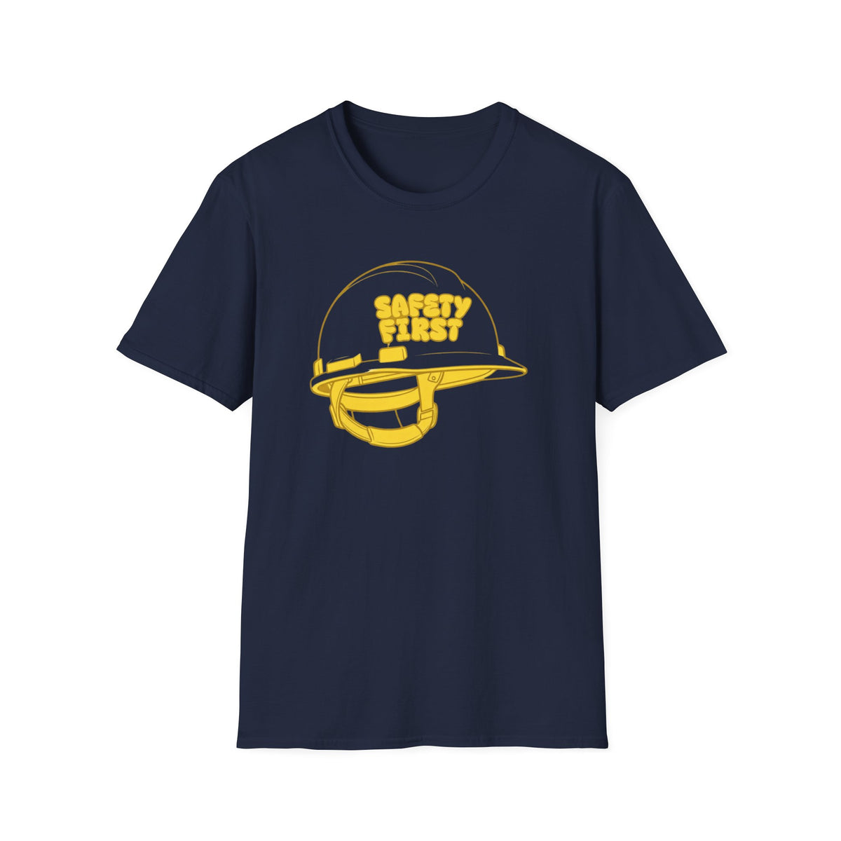 Safety First T-Shirt — Construction Hat (172)