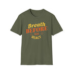 T-shirt « Respirer avant de réagir » — Respiration (123)