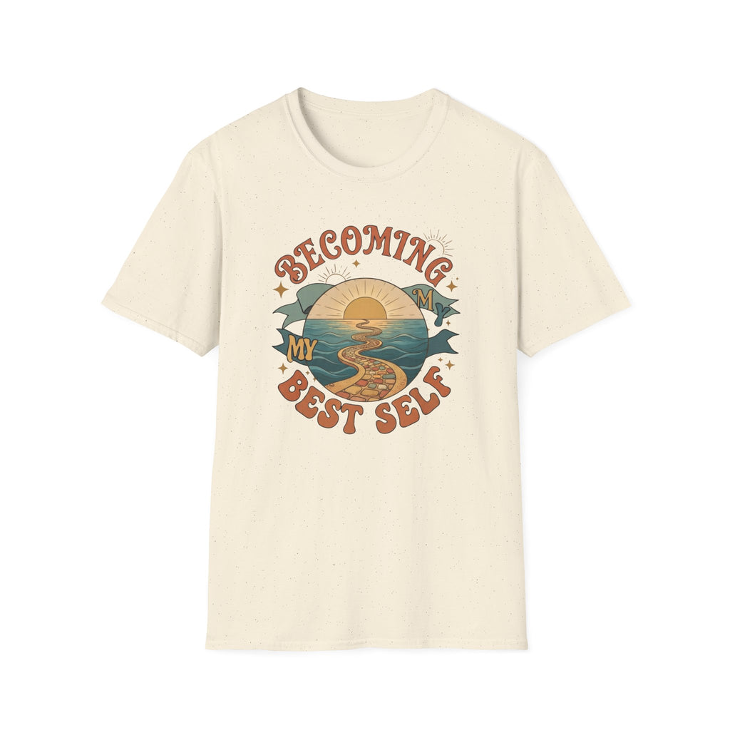 Becoming My Best Self T-Shirt — Sunrise Path (69)
