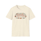Choose Gratitude T-Shirt — Leaves & Flowers (29)