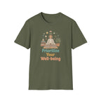Prioritize Your Well-being T-Shirt — Meditation (94)