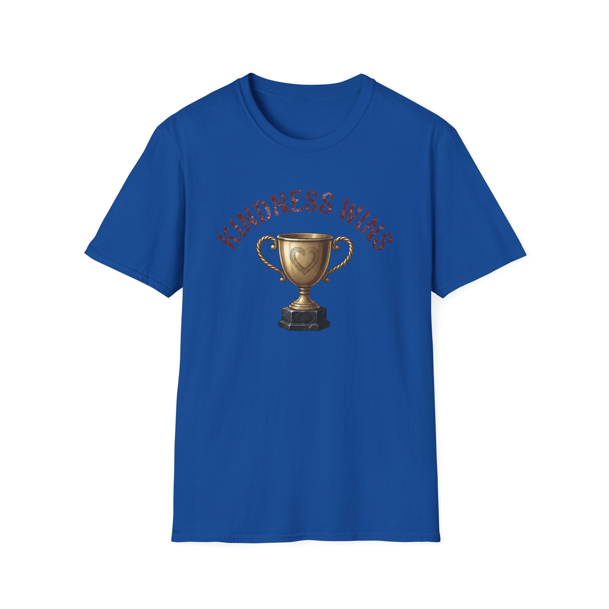Kindness Wins T-Shirt — Gold Trophy (50)