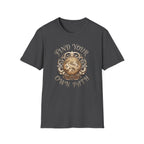 Find Your Own Path T-Shirt — Map of Path (75)