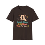 Small Steps Still Move You Forward T-Shirt — Stars & Feet (87)