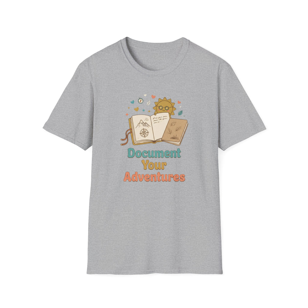 Document Your Adventures T-Shirt — Sun Books (91)