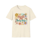 Choose Joy Every Day T-Shirt — Flowers Rainbows (96)