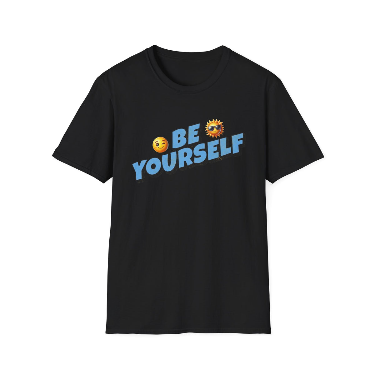 Be Yourself - Emoji T-Shirt — Face Emoji (136)