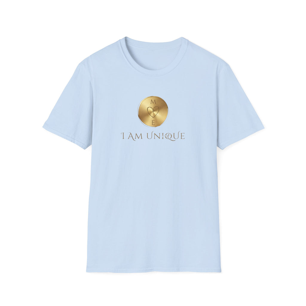 I Am Unique T-Shirt — Gold  (143 )