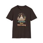 Prioritize Your Well-being T-Shirt — Meditation (94)