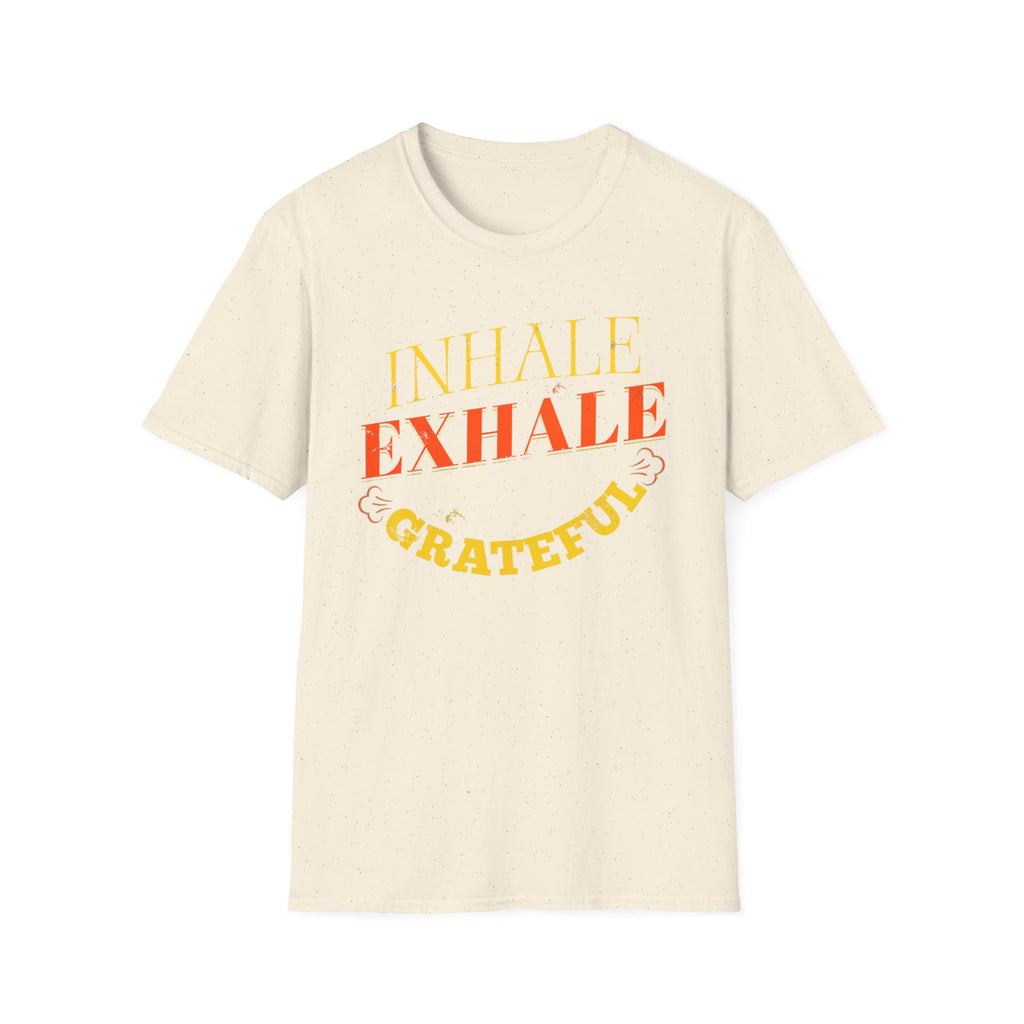 Inhale Exhale Grateful T-Shirt — Breath (141)