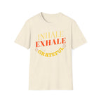 Inhale Exhale Grateful T-Shirt — Breath (141)