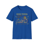 Good Things Grow Here T-Shirt — Watering Can Flowers (36)