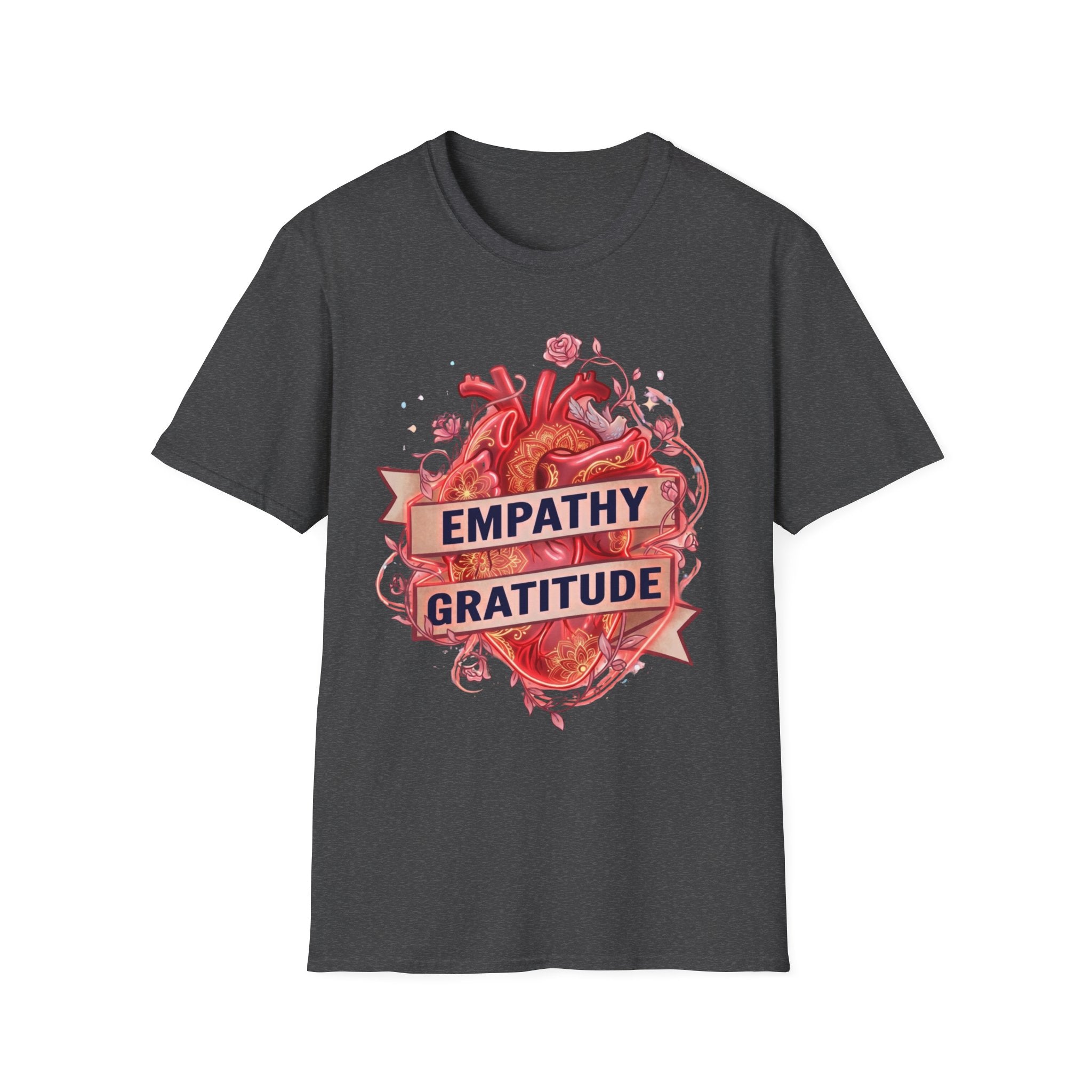 Empathy Gratitude T-Shirt — Wild Heart Graphic (5)