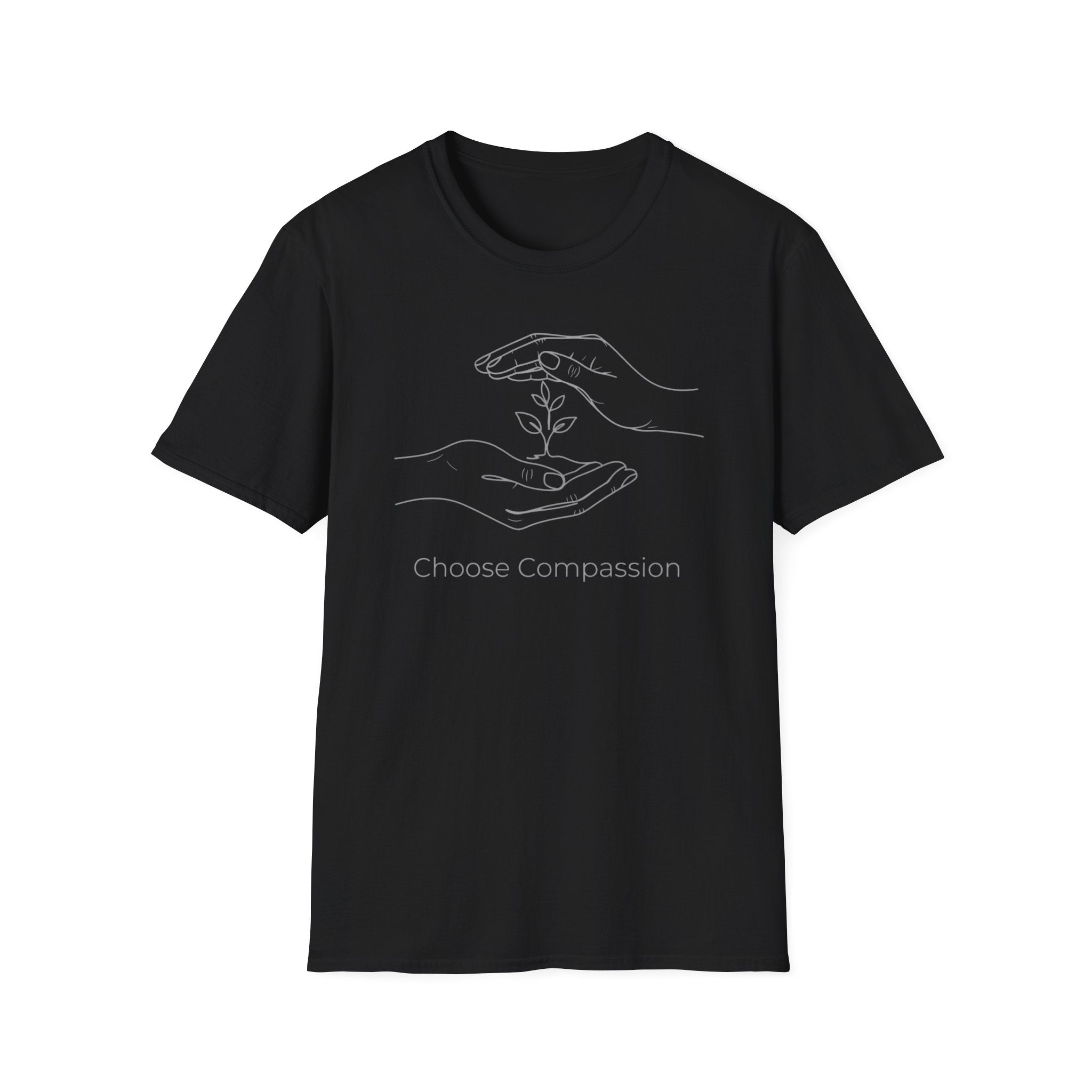 Choose Compassion T-Shirt — Hands (43)