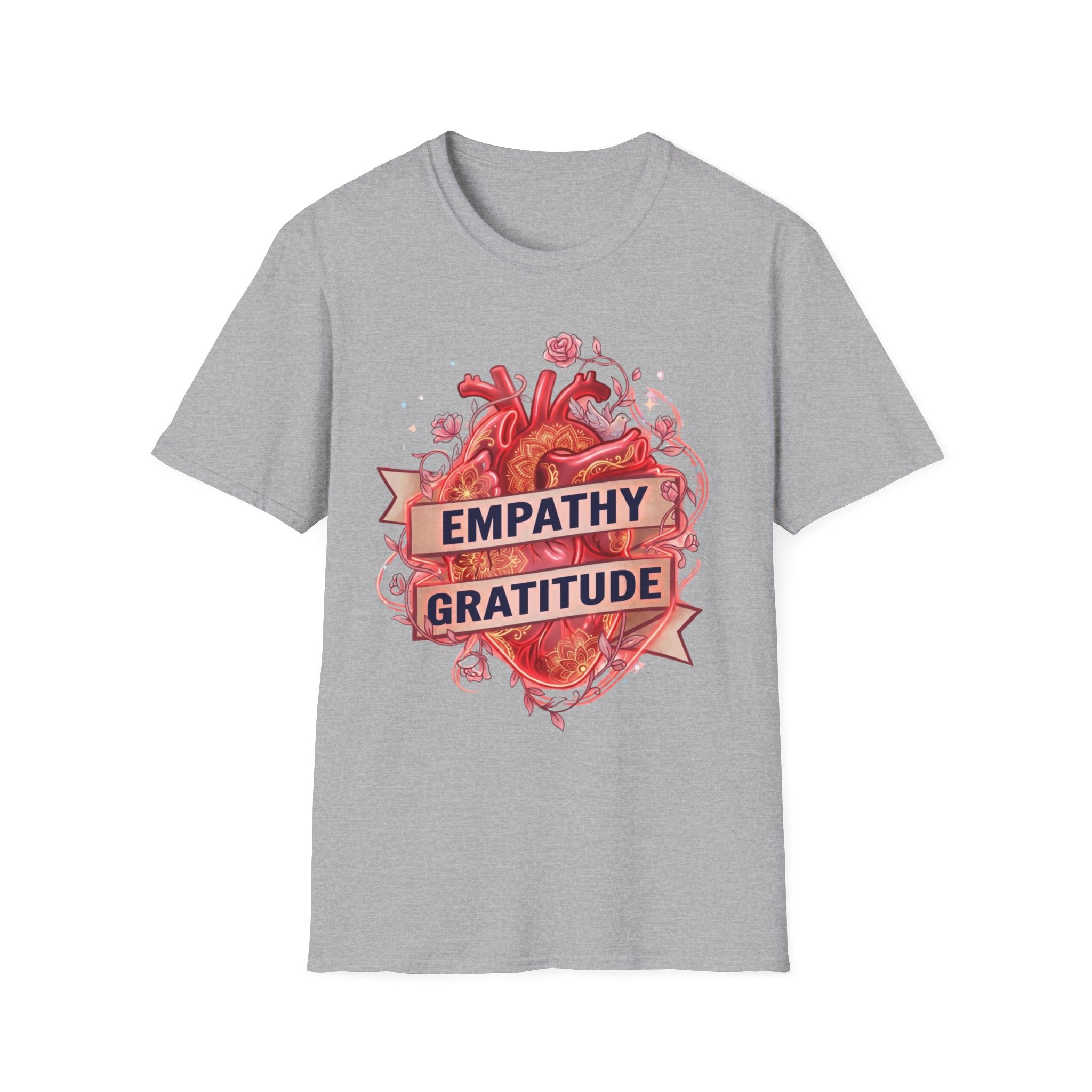 Empathy Gratitude T-Shirt — Wild Heart Graphic (5)