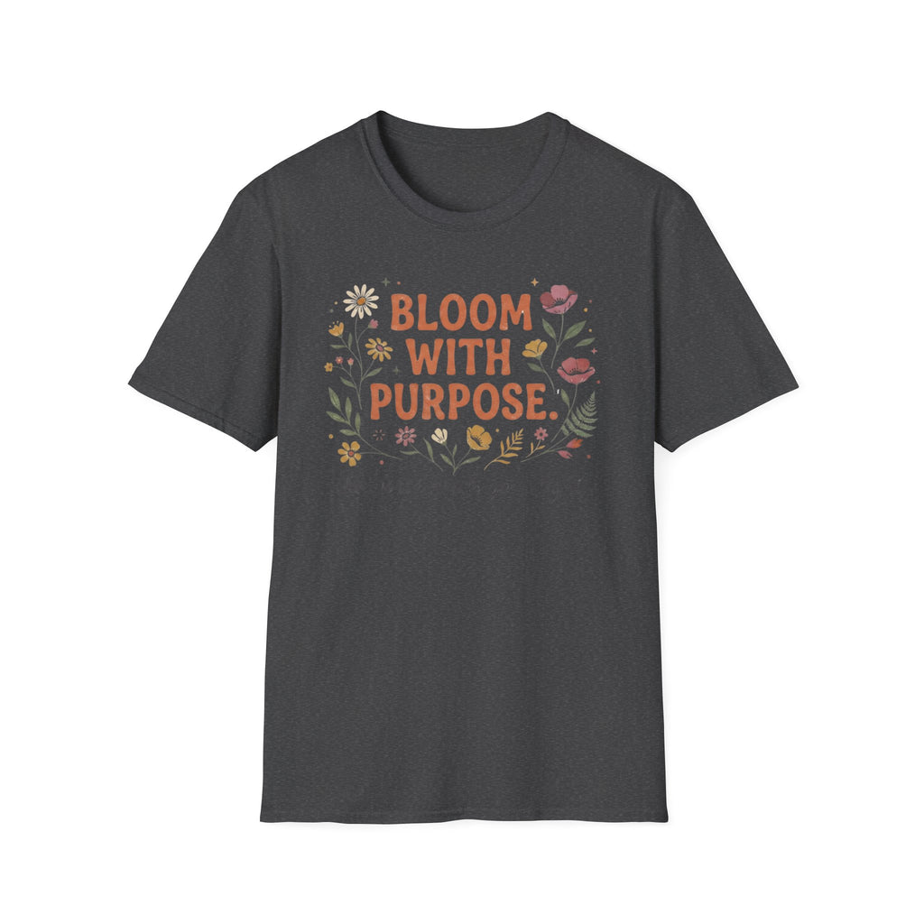 Bloom With Purpose T-Shirt — Flowers (37)