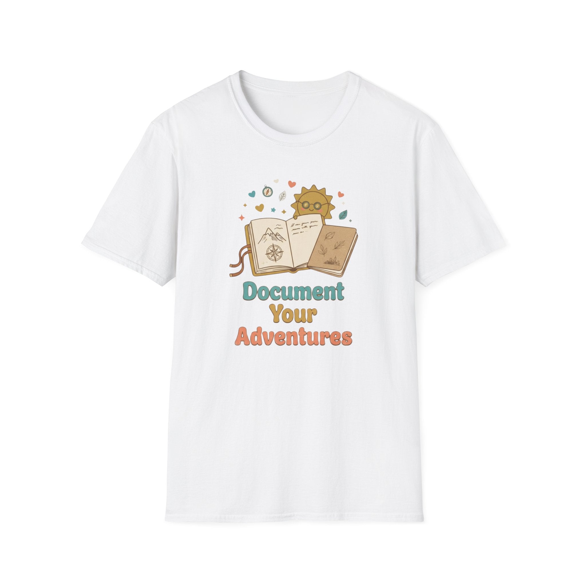 Document Your Adventures T-Shirt — Sun Books (91)