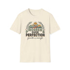 Progress Over Perfection T-Shirt — Road Mountain & Sun (31)