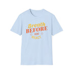 T-shirt « Respirer avant de réagir » — Respiration (123)
