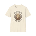Find Your Own Path T-Shirt — Map of Path (75)