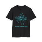 Grow At Your Own Pace T-Shirt — Hand Flower (6)