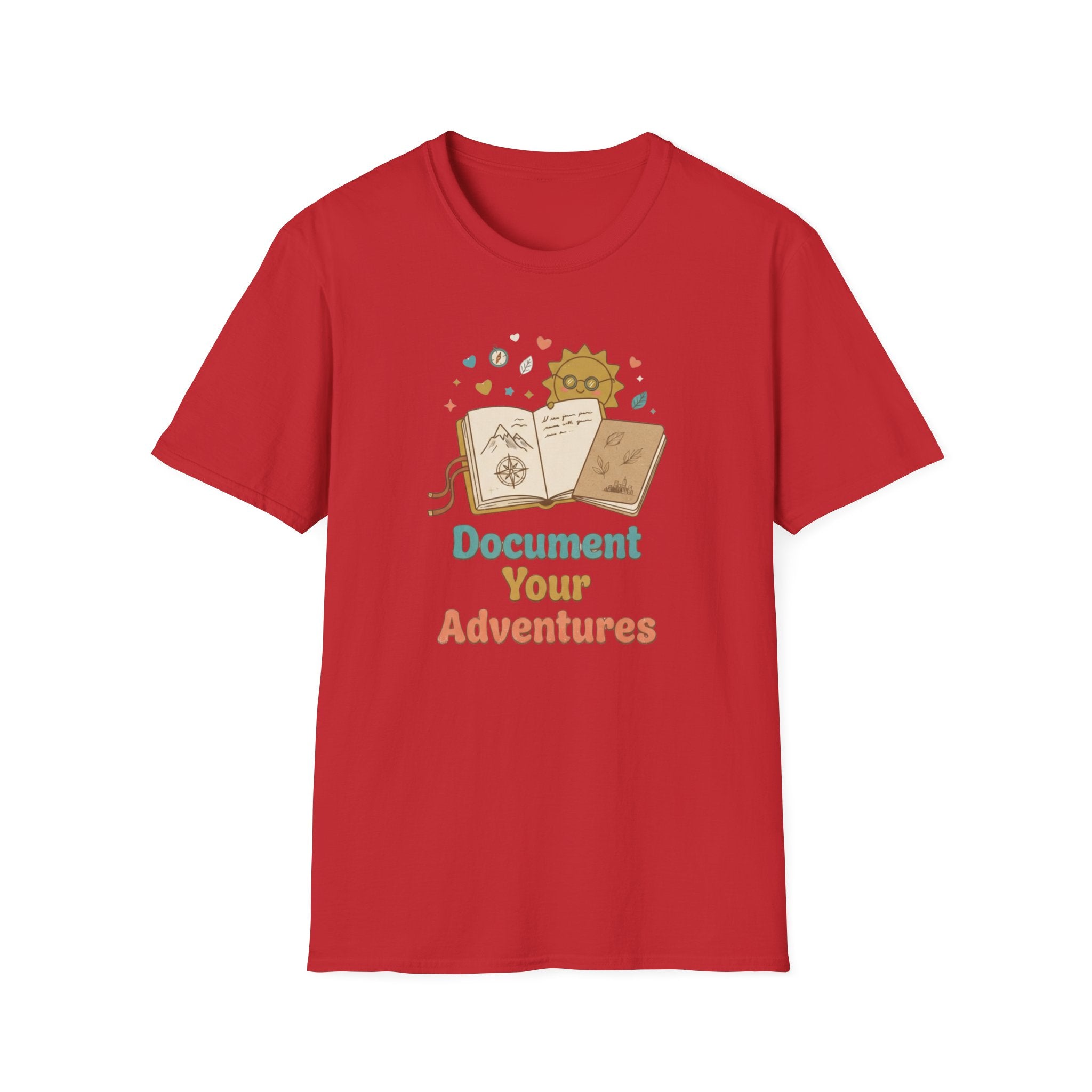 Document Your Adventures T-Shirt — Sun Books (91)