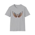 Silver Orange Wings T-Shirt — Wings (102)