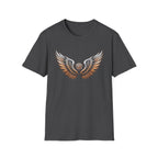 Silver Orange Wings T-Shirt — Wings (102)