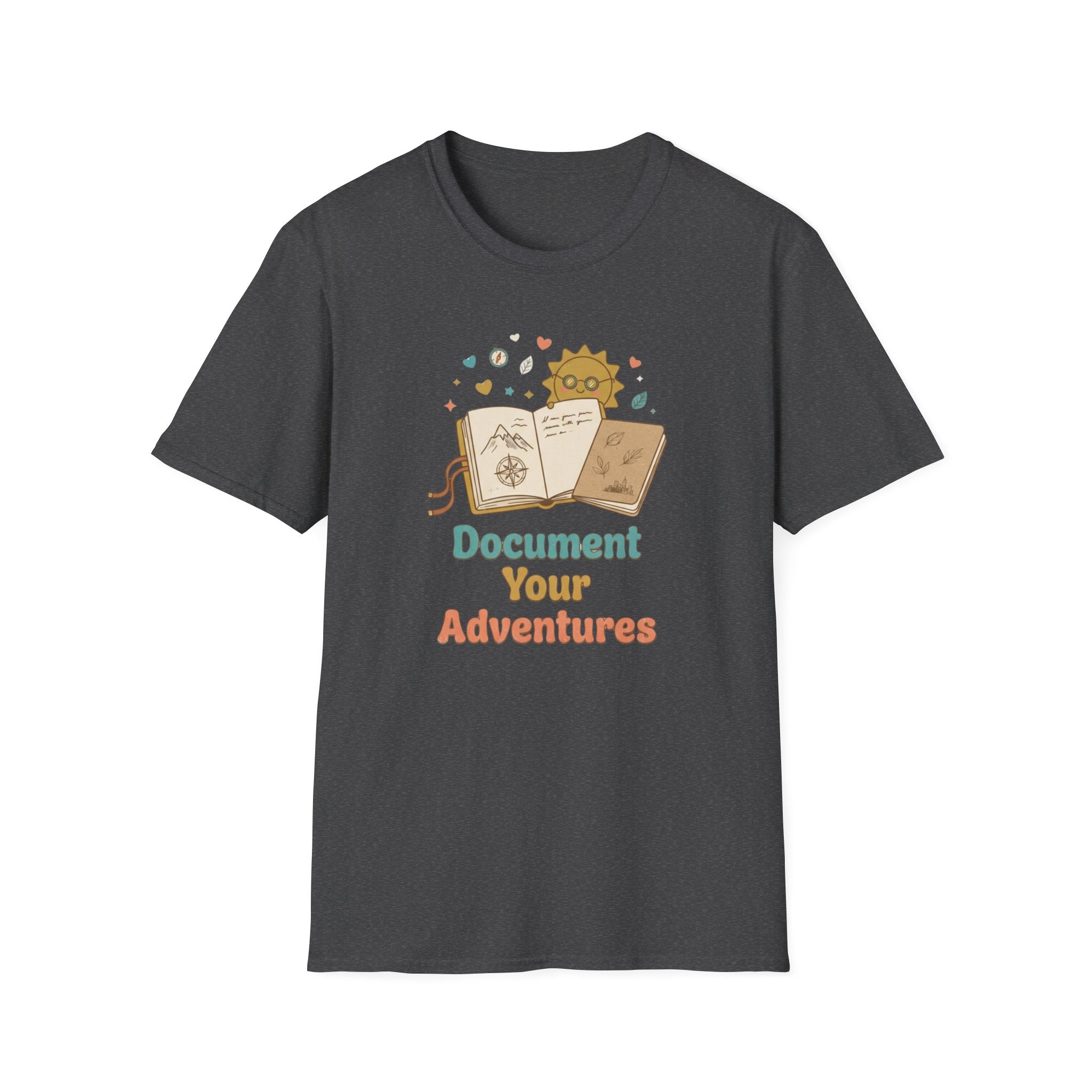 Document Your Adventures T-Shirt — Sun Books (91)