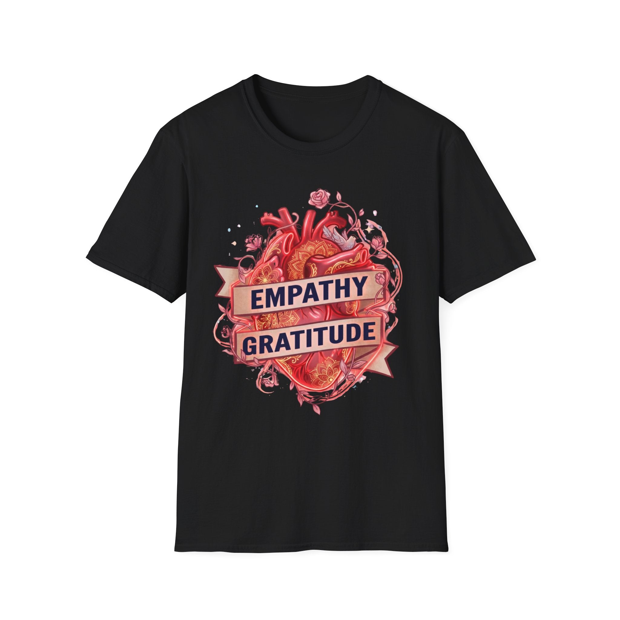 Empathy Gratitude T-Shirt — Wild Heart Graphic (5)