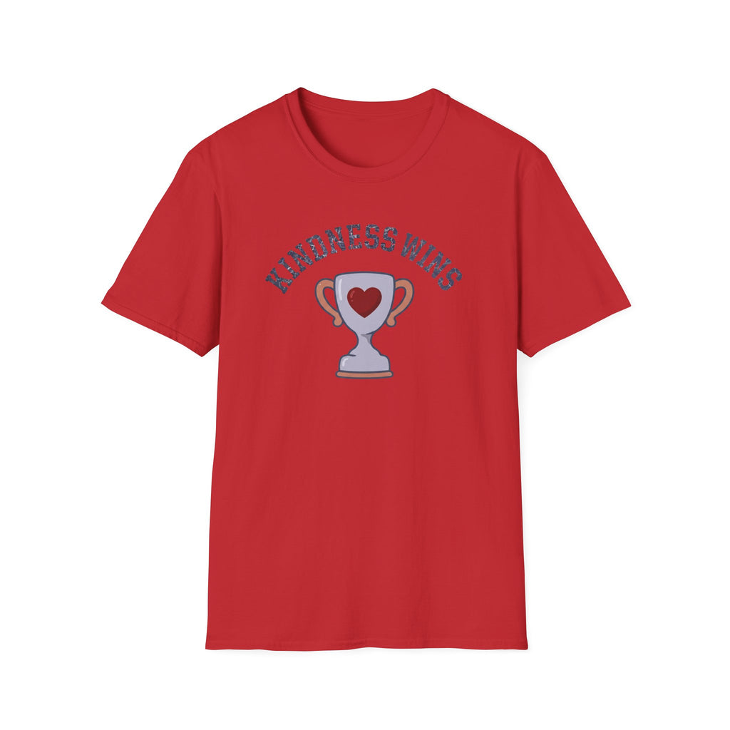 Kindness Wins T-Shirt — Trophy Heart (46)
