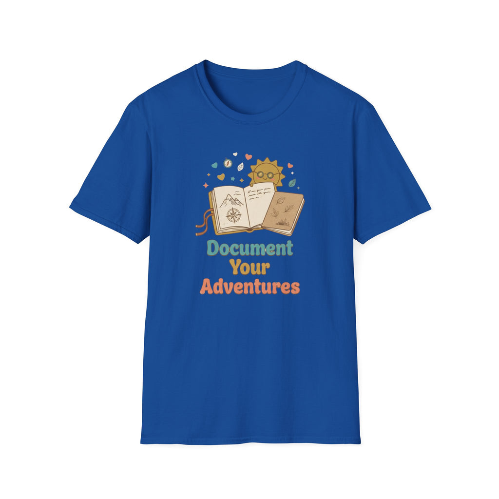 Document Your Adventures T-Shirt — Sun Books (91)