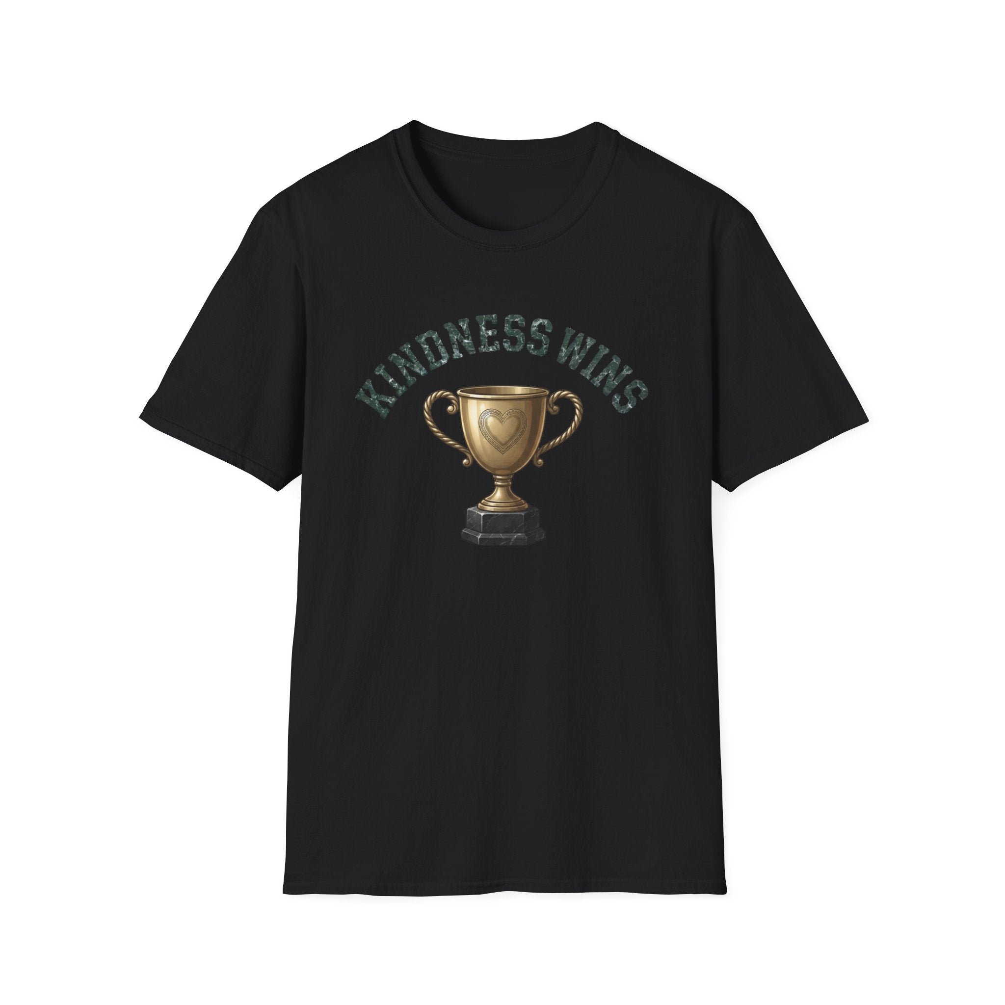 Kindness Wins T-Shirt — Gold Trophy (49)