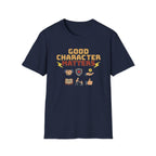 Good Character Matters T-Shirt — Small Symbols (125)