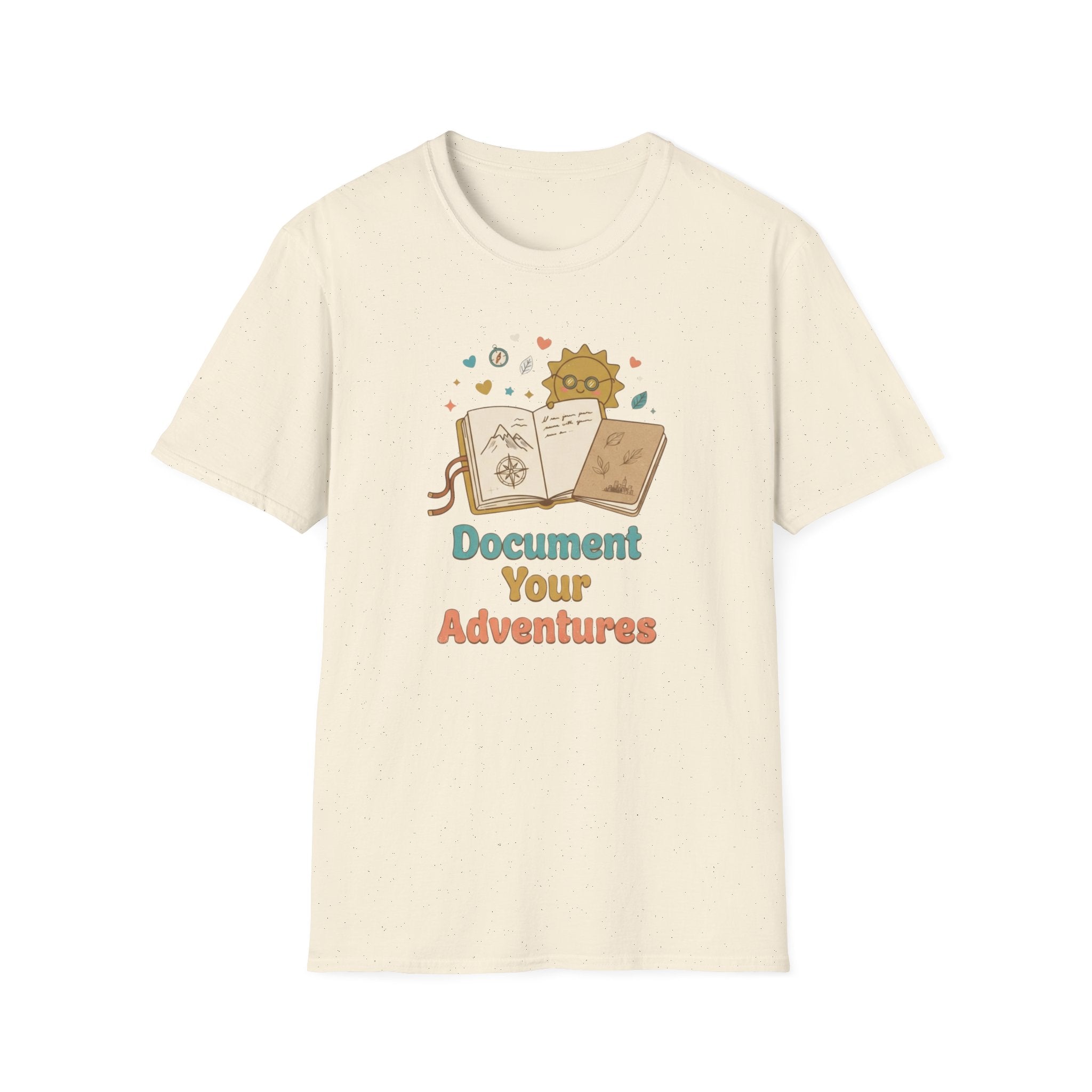 Document Your Adventures T-Shirt — Sun Books (91)