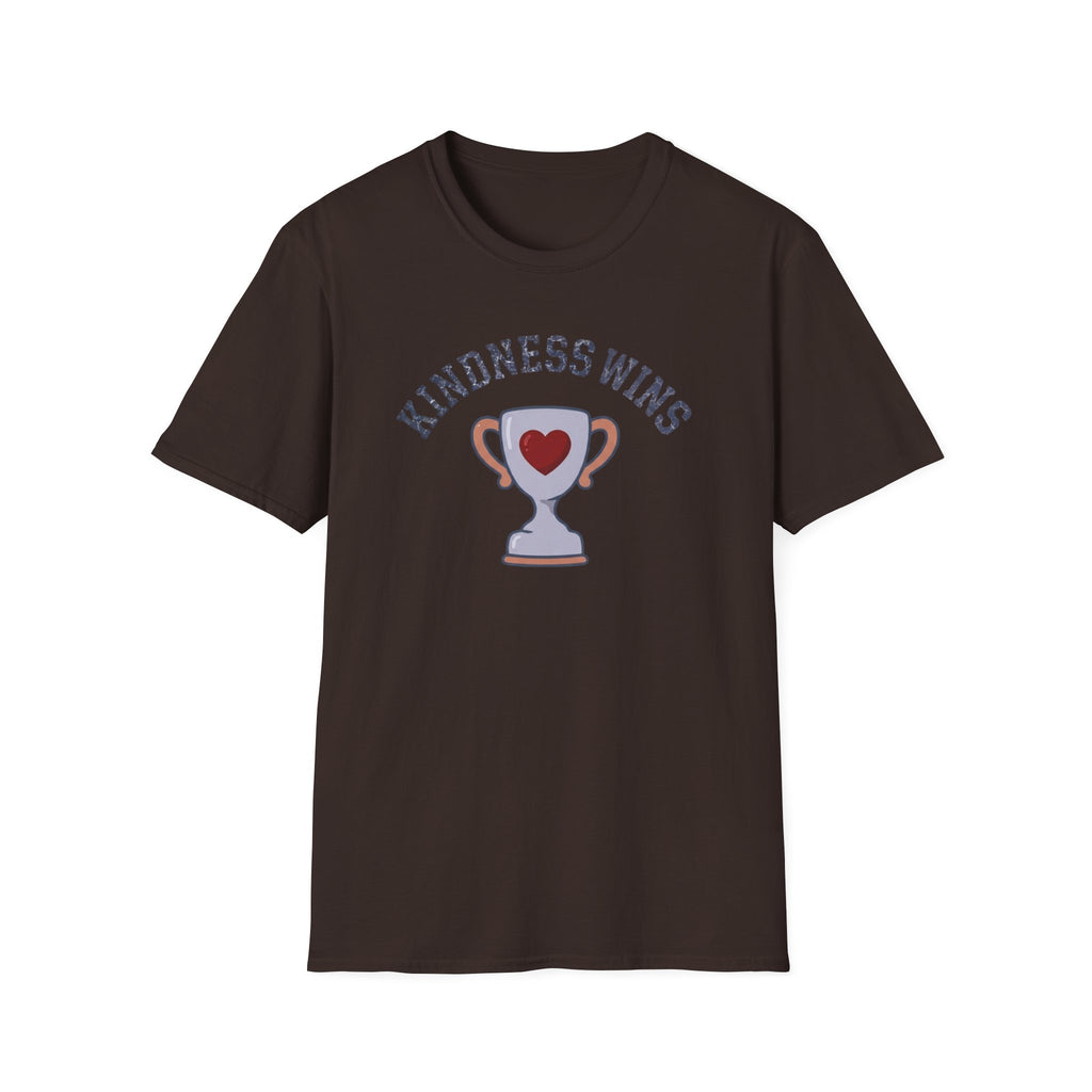 Kindness Wins T-Shirt — Trophy Heart (46)