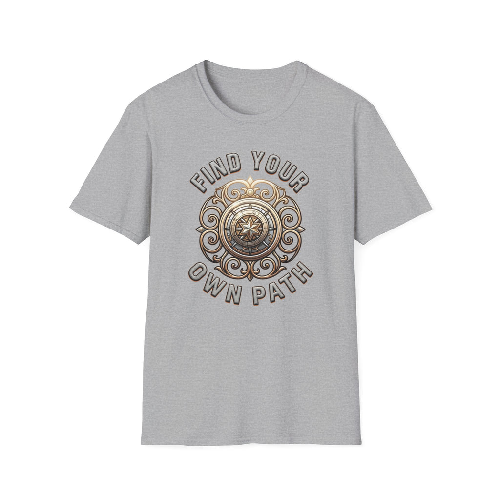 Find Your Own Path T-Shirt — Star Emblem (74)