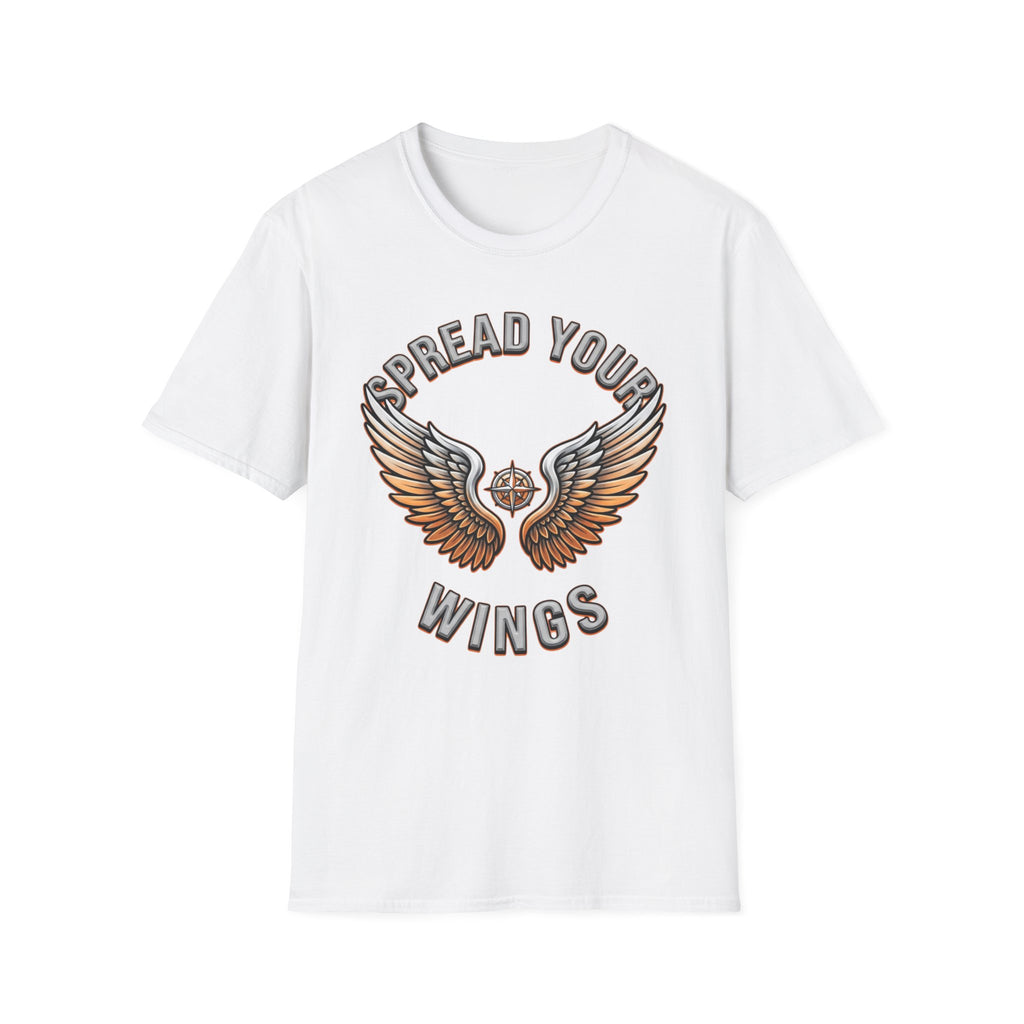 Spread Your Wings T-Shirt — Wings Orange (70)