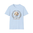 Begin Your Day With A Grateful Heart T-Shirt — Lavender Acorns (98)