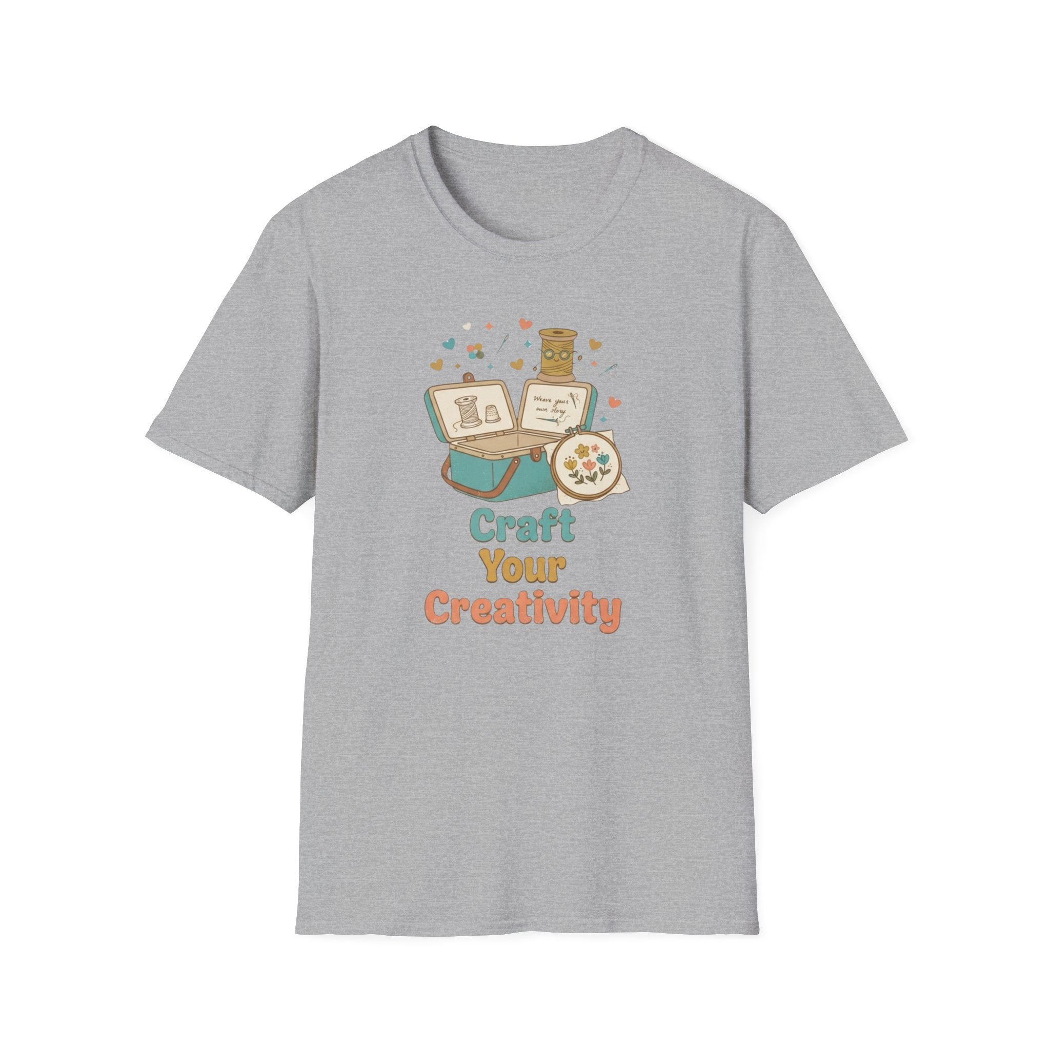 Craft Your Creativity T-Shirt — Hearts & Yarn (92)