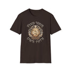 Find Your Own Path T-Shirt — Map of Path (75)