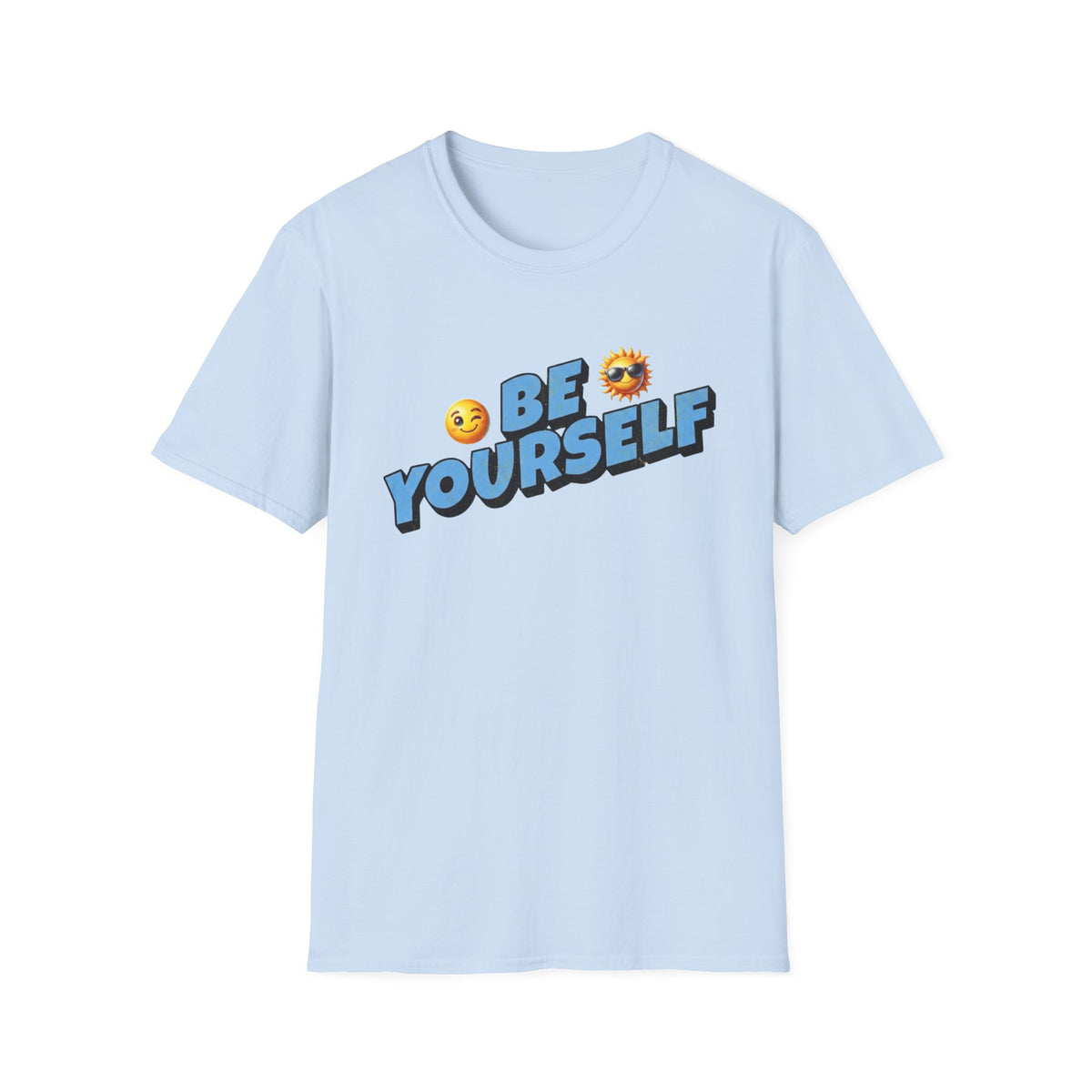 Be Yourself - Emoji T-Shirt — Face Emoji (136)